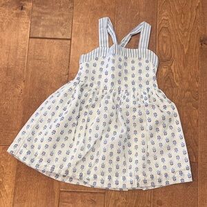 Toddler Girls babyGap Paisley Crossback Strap Dress - 3T - Stripes